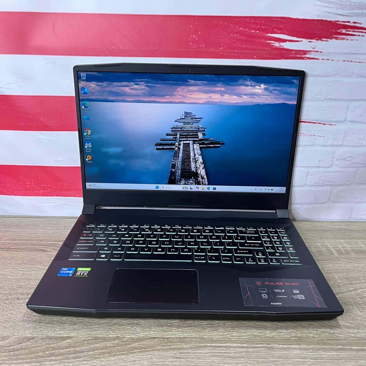 MSI Pulse GL66 MS-1582 15.6" FHD 11th Gen Core i5-11400H 16/512 RTX 3050 4GB