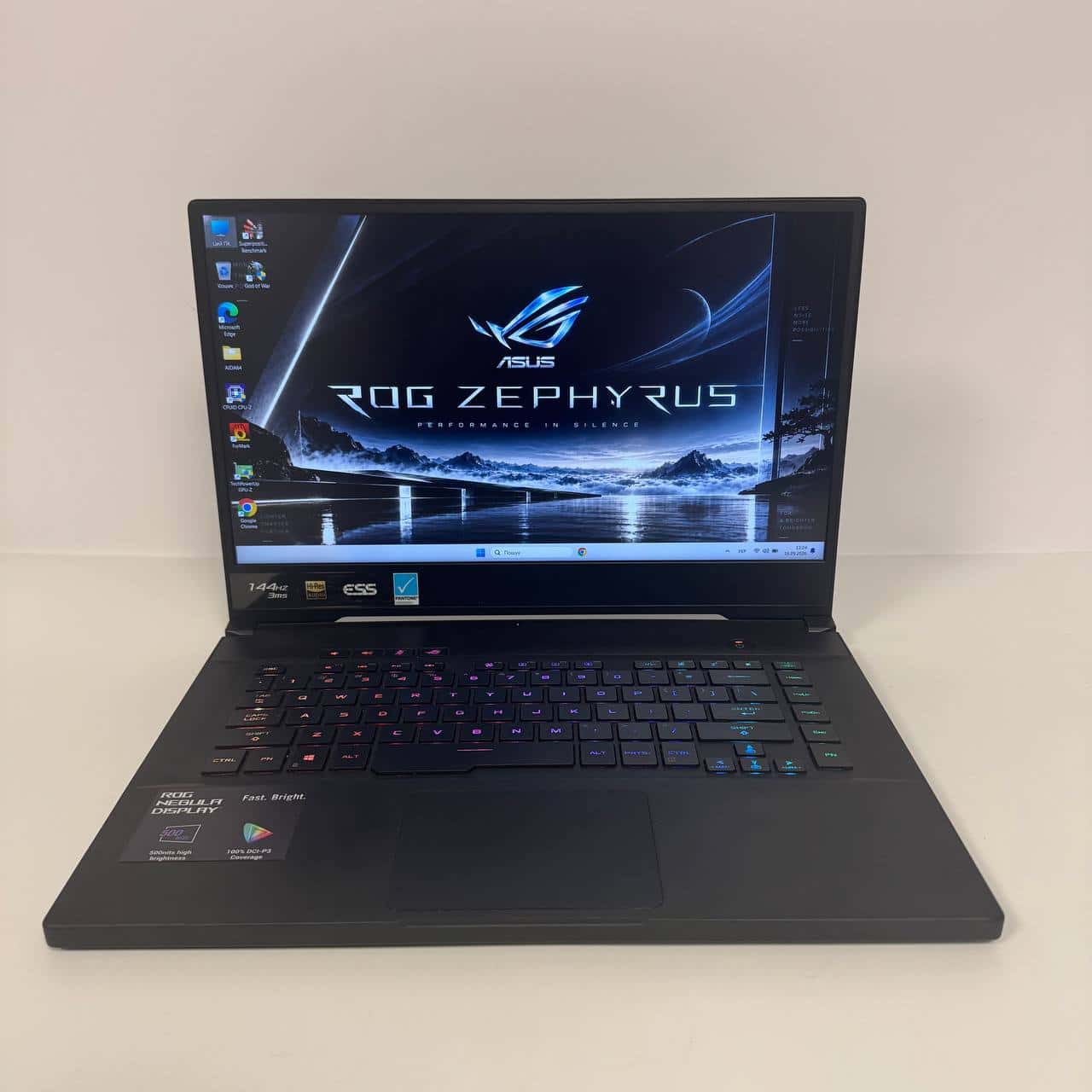 Asus ROG Zephyrus M GU502GV 15.6" FHD 144Hz Core i7-9750H 16/512 RTX 2060 6GB