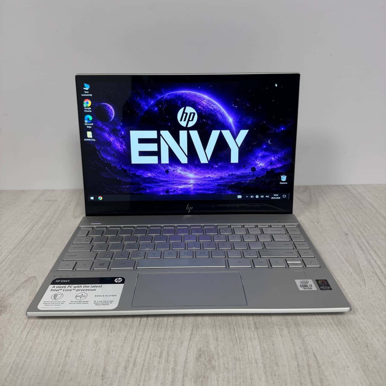 HP Envy 13-aq1013dx Touch 4K 13.3" i7-1065G7 8/512