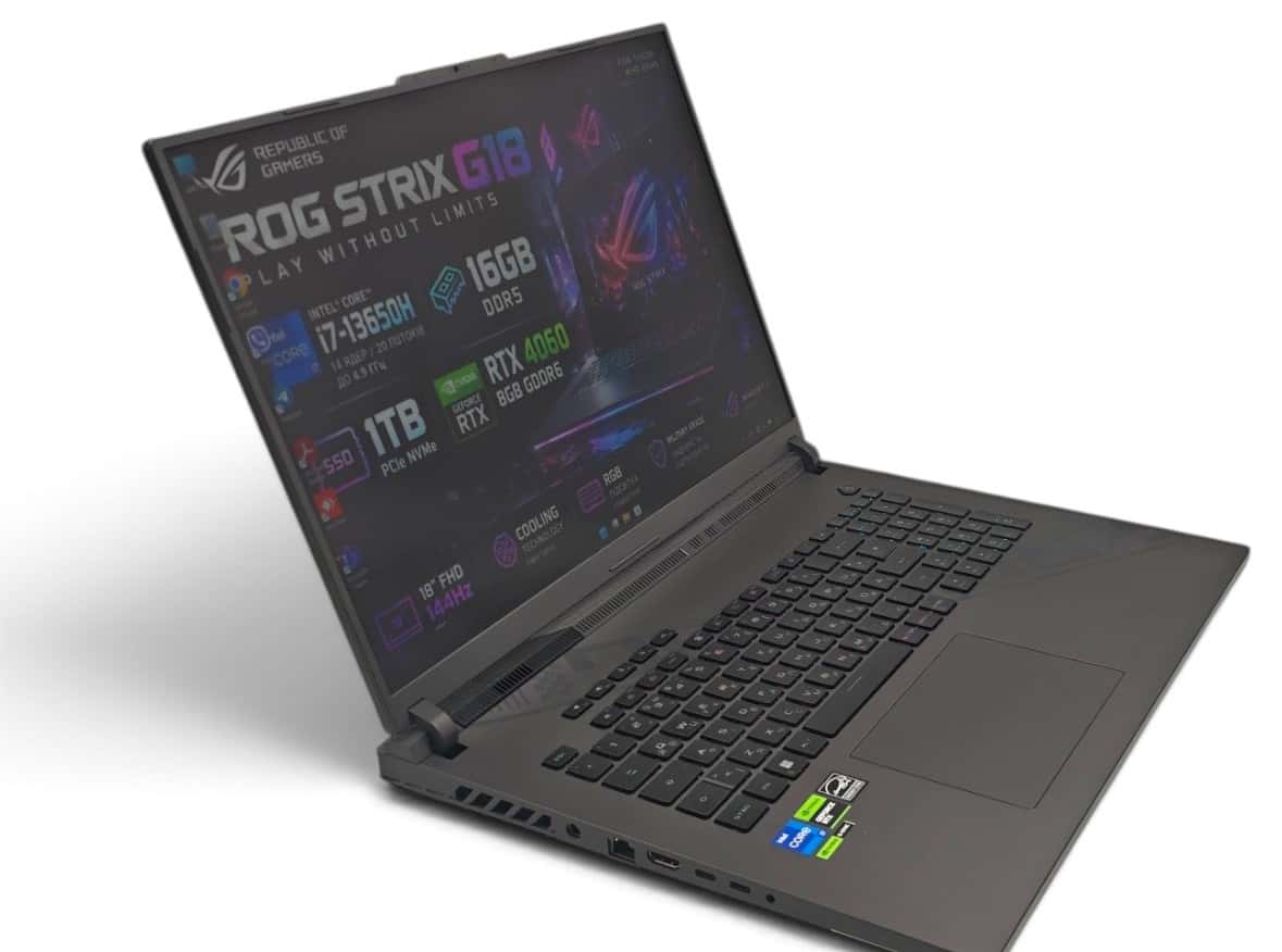 Asus ROG Strix G18 AMD Ryzen i7 / 16GB / 1TB / (б/в) FHD 165Hz 16/1TB RTX 4060 8GB