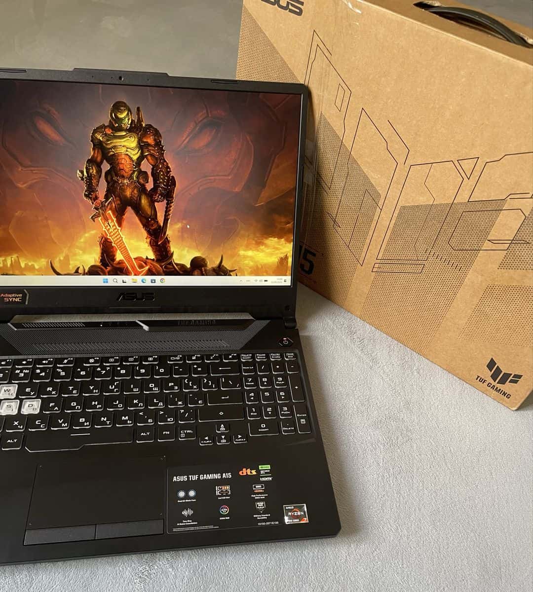 ASUS TUF Gaming FHD 144Hz Ryzen 5 7535HS 16/1TB RTX 3050 4GB