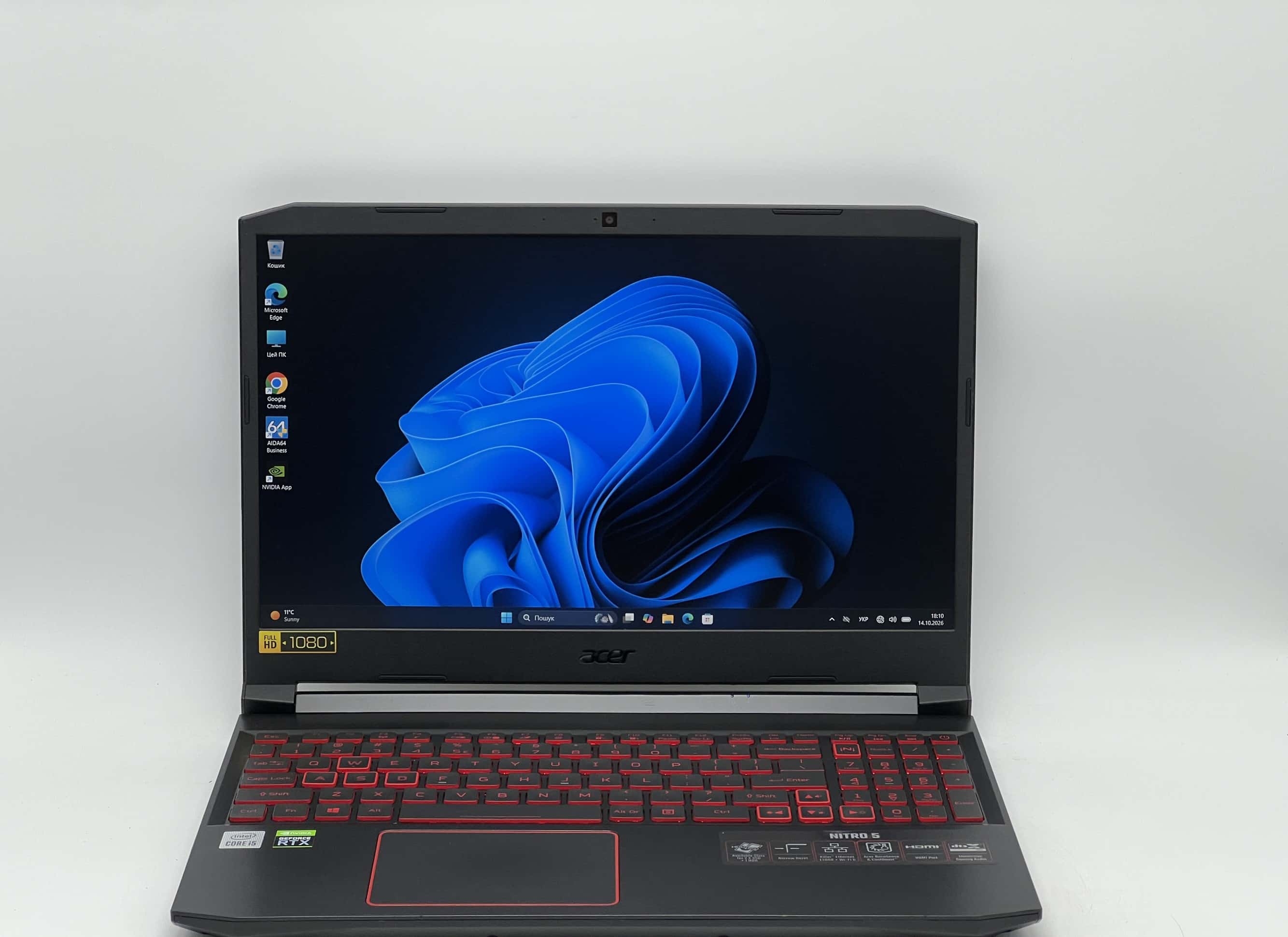 Acer Nitro 5 AN515-55-53E5 FHD i5-10300H 16/512 RTX 3050 4GB