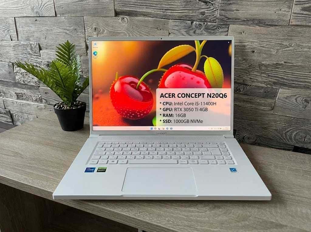 Acer concept N20Q6 Core i5-11400H 16/1TB RTX 3050