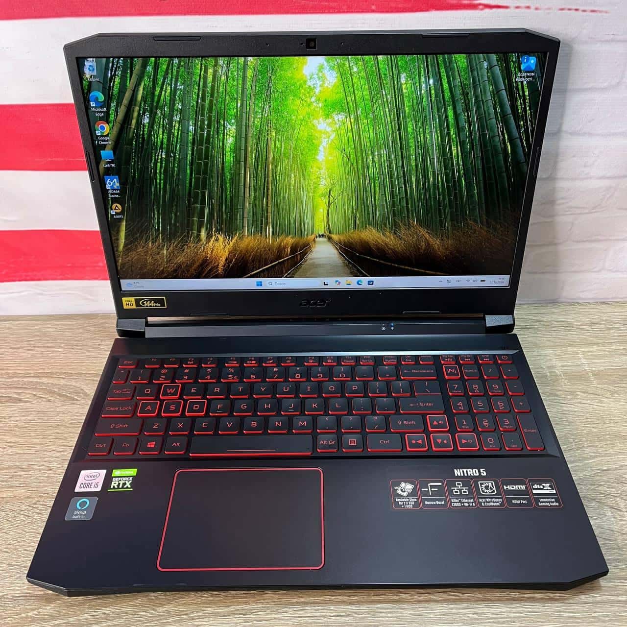 Acer Nitro 5 AN515-55-53E5, -10300H, 16GB RAM, 512GB SSD, 4GB 15.6" FHD 144Hz Core i5-10300H 16/512 RTX 3050 4GB