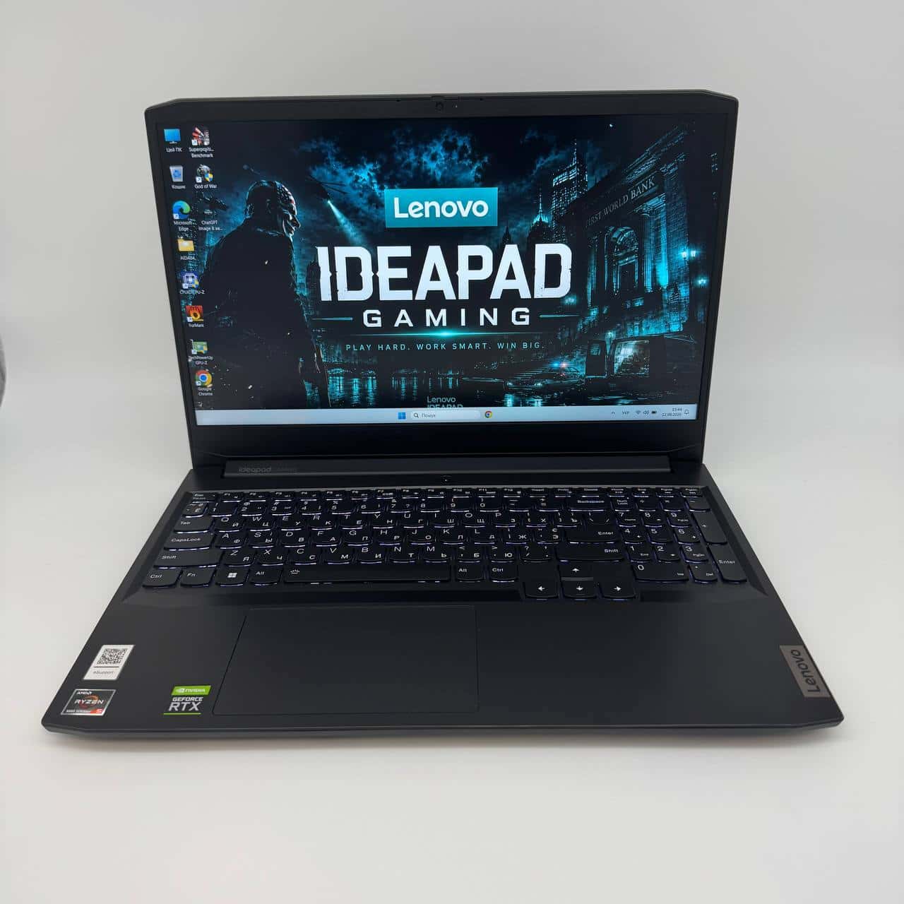 Lenovo IdeaPad Gaming 3 15ACH6 8/256/HDD/3050 15.6" 120Hz Ryzen 5 5600H 16/256 RTX 3050 4GB