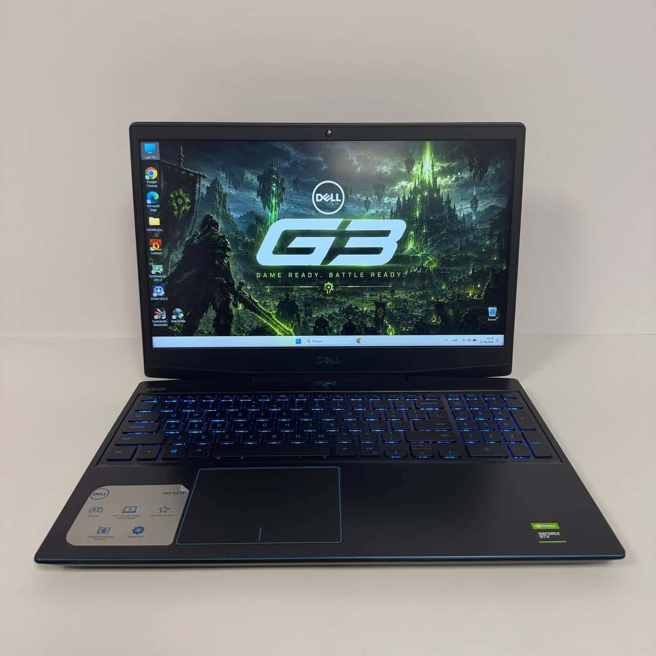 Dell G3 3500 15.6" 120Hz Core i5-10300H 8/256 GTX 1650 4GB