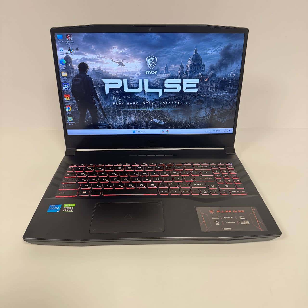 MSI Pulse GL66 11UCK 15.6" 60Hz Core i5-11400H 16/512 RTX 3050 4GB