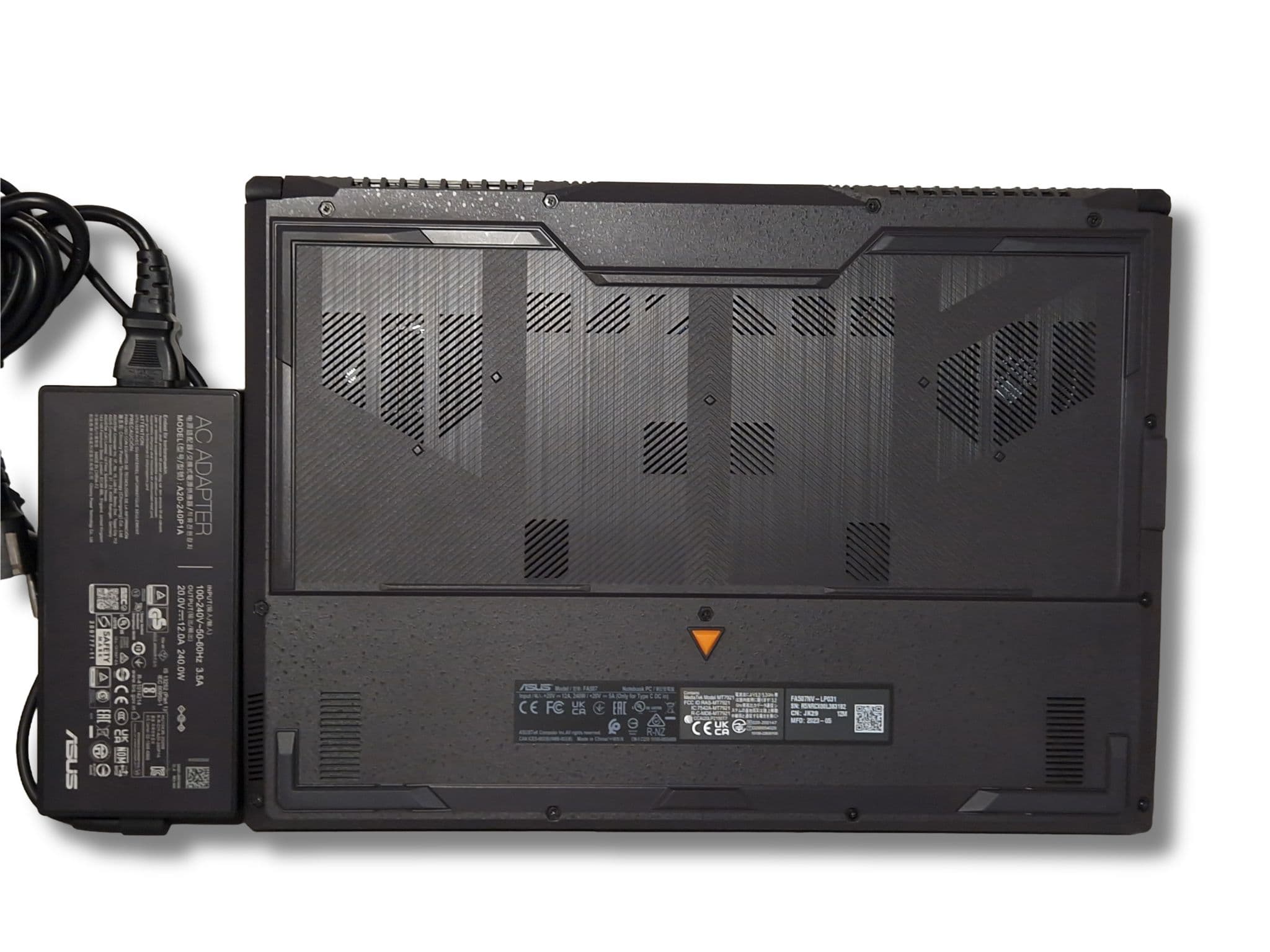 Ігровий ноутбук б/у Asus TUF A15 FA507NV 15.6" 144Hz sRGB 100% Ryzen 7 7735HS 16/512 Гб SSD RTX 4060 8Гб 140Вт, Стан нового - фото 5