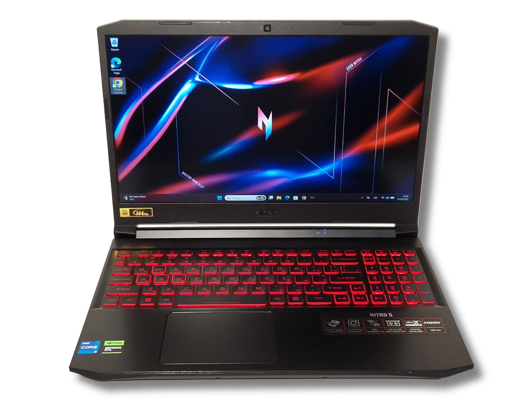 Ігровий ноутбук б/у Acer Nitro 5 AN515-57 144Гц Core i5-11400H 16/512 RTX 3050 - фото 6