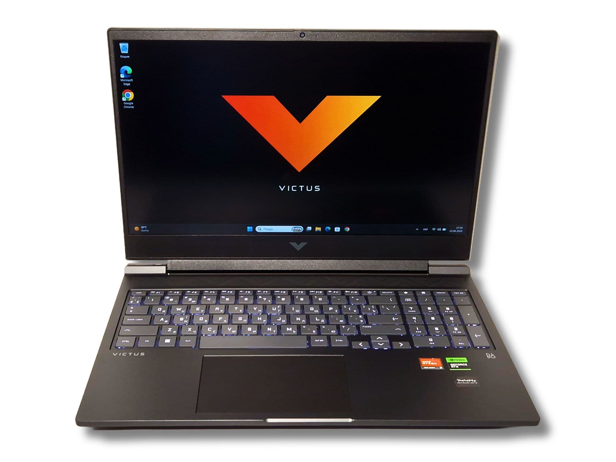Ігровий ноутбук б/у HP Victus 16 16.1" IPS 144Гц Ryzen 5 7640HS 16/512 RTX 4050 6Гб 120 Вт - фото 6