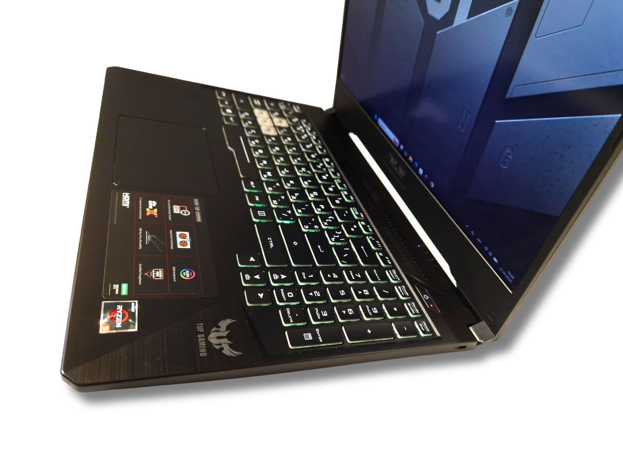 Ігровий ноутбук б/у ASUS TUF FX505DT IPS Ryzen 5 3550H 16/512 Гб GTX 1650 4Гб, Відмінний стан - фото 2