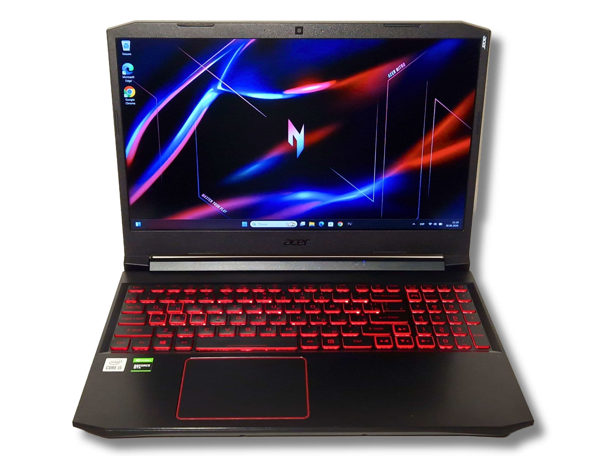 Ігровий ноутбук б/у Acer Nitro 5 15.6" IPS Core i5-10300H 16/256+1Тб GTX 1650 4Гб - фото 6
