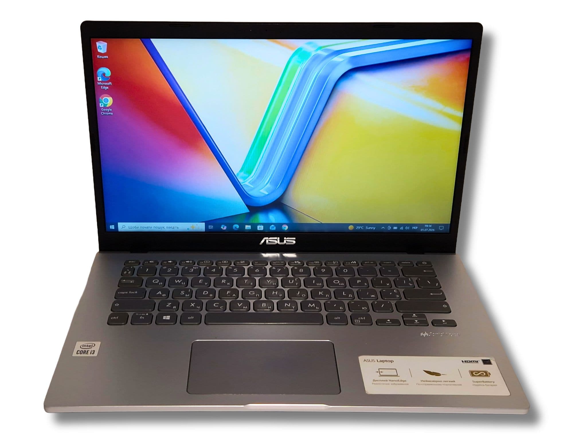 Ноутбук б/у Asus X409FA 14" Core i3-10110U 4.1ГГц 8/256Гб SSD, батарея 5-7 годин, Гарний стан - фото 6