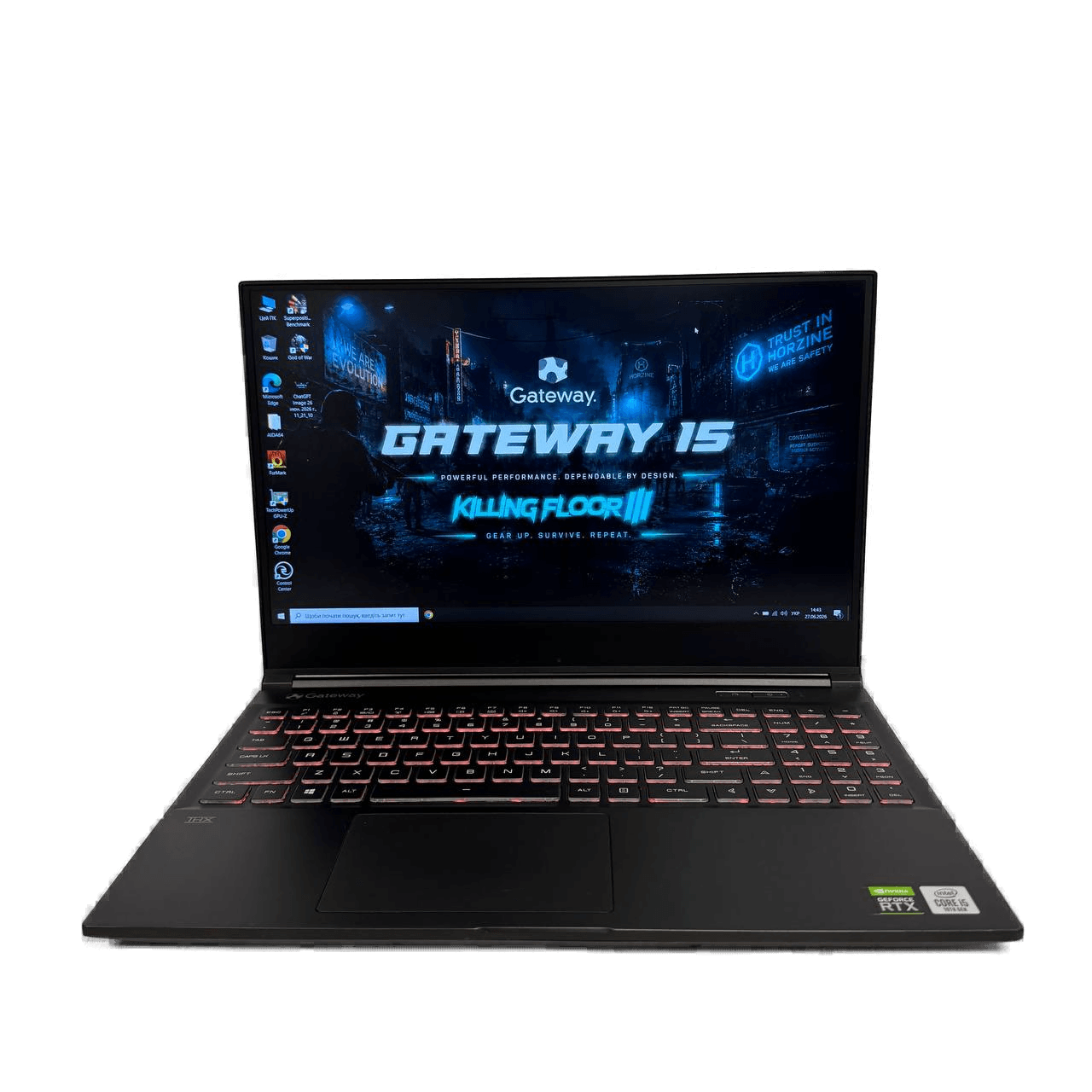 Gateway GWTN156-3BK Intel Core i5-10300H RTX 2060