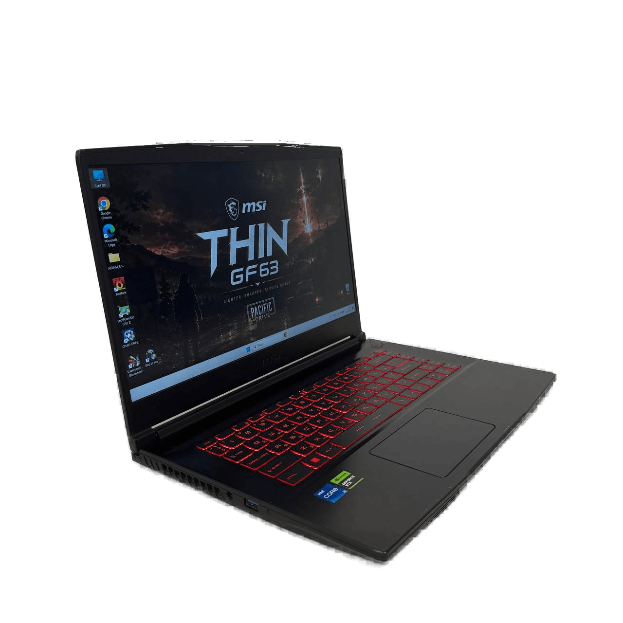 MSI Thin GF63 12UCX Intel Core i5-12450H RTX 2050 - фото 5