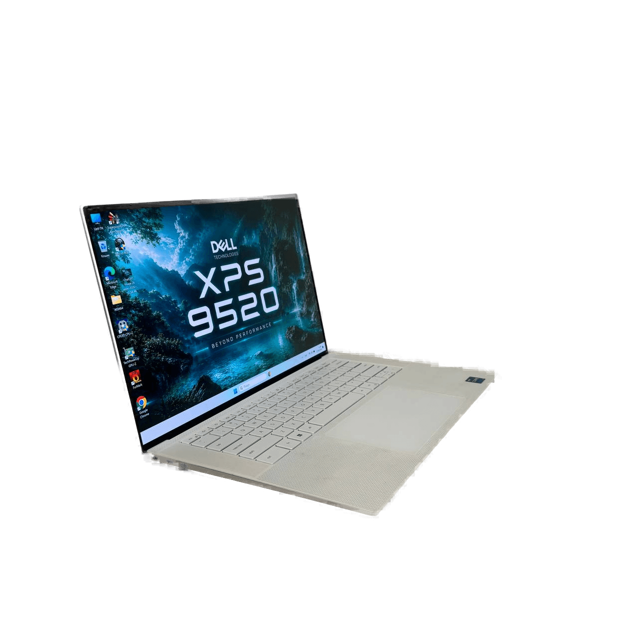 Dell XPS 9520 White OLED 4K Intel Core i7-12700H RTX 3050 - фото 2