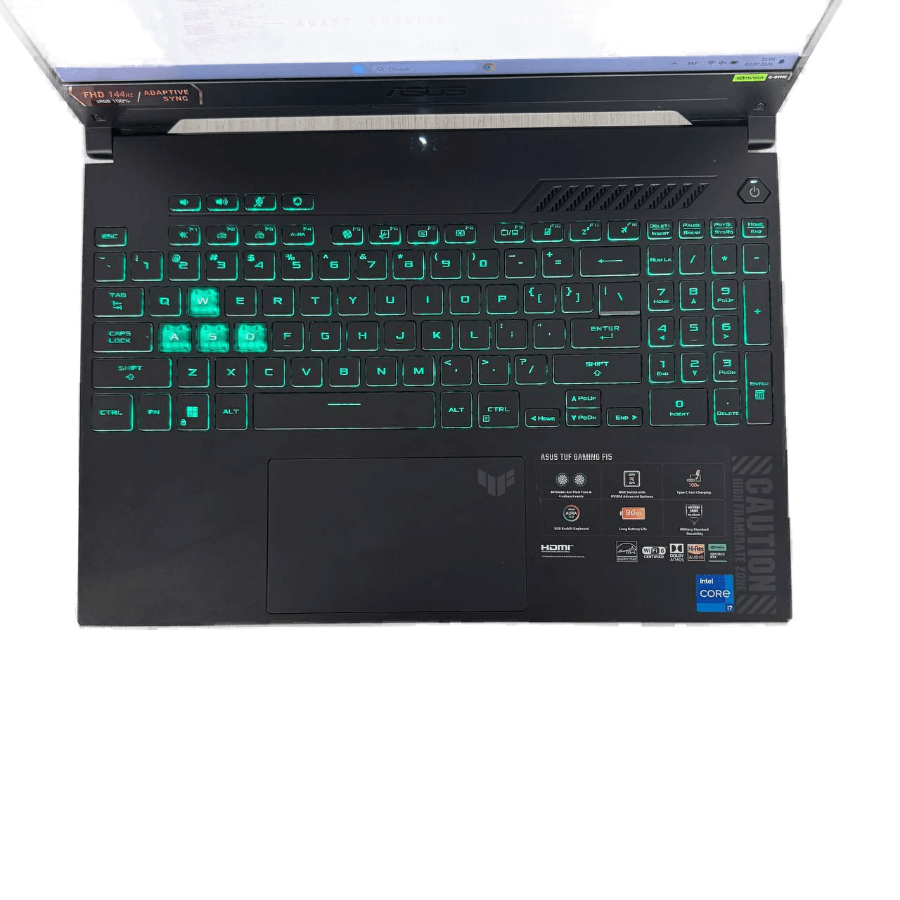 Asus TUF F15 FX507ZI Intel Core i7-12700H RTX 4070 - фото 4