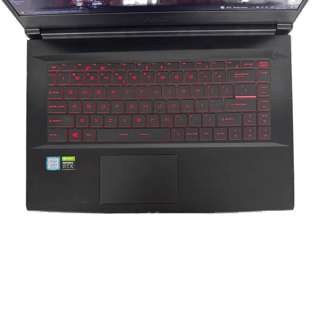 MSI GF63 Thin 9SEXR Intel Core i7-9750H RTX 2060 - фото 2