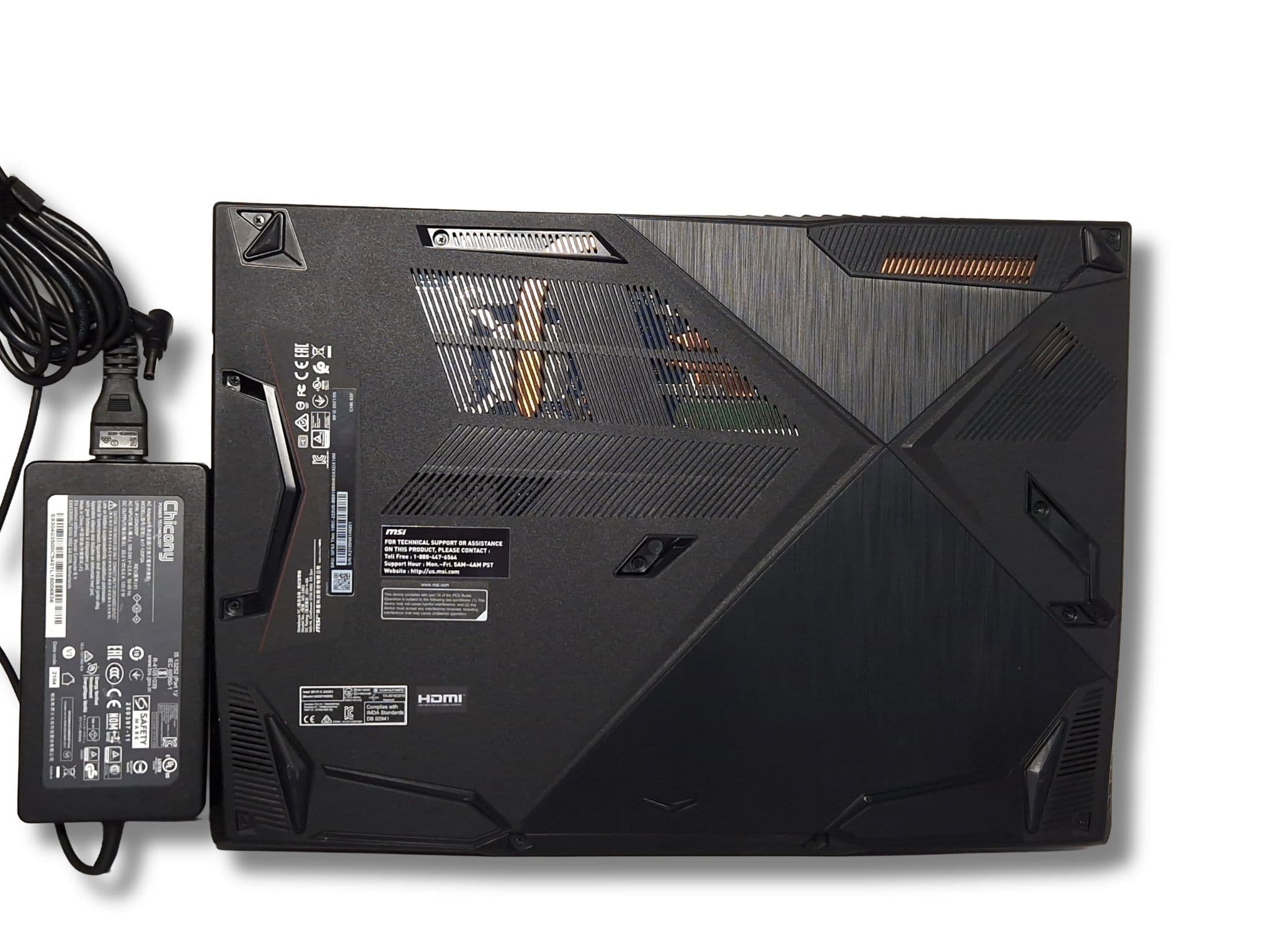 Ігровий ноутбук б/у MSI GF63 Thin 10SC 15.6" IPS Core i5-10500H 16/512 Гб GTX 1650 4Гб - фото 5
