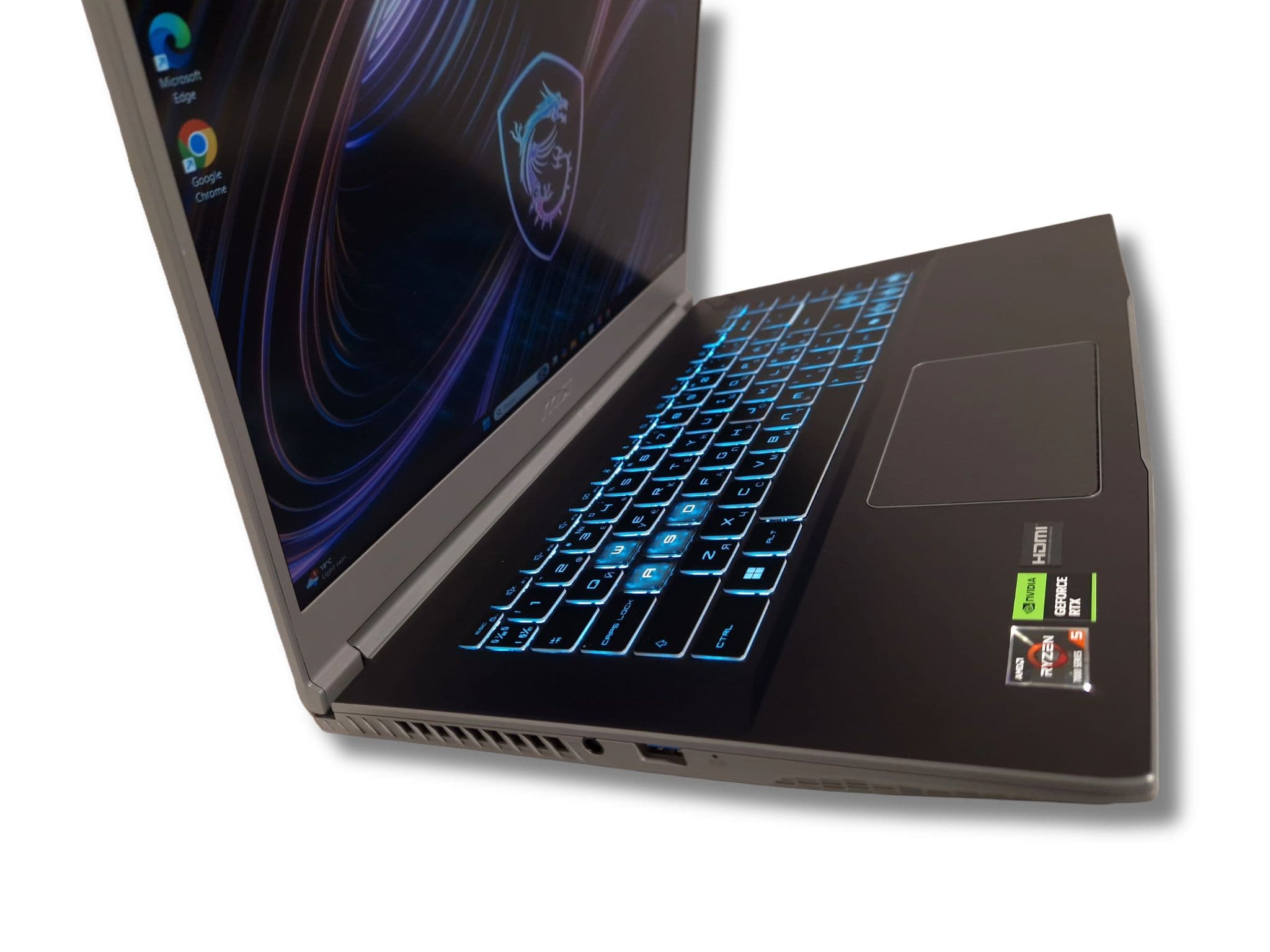 Ігровий ноутбук бу MSI Thin A15 15.6" 144Hz Ryzen 5 7535HS 16/512 Гб RTX 3050 6Гб 2025 рік - фото 3