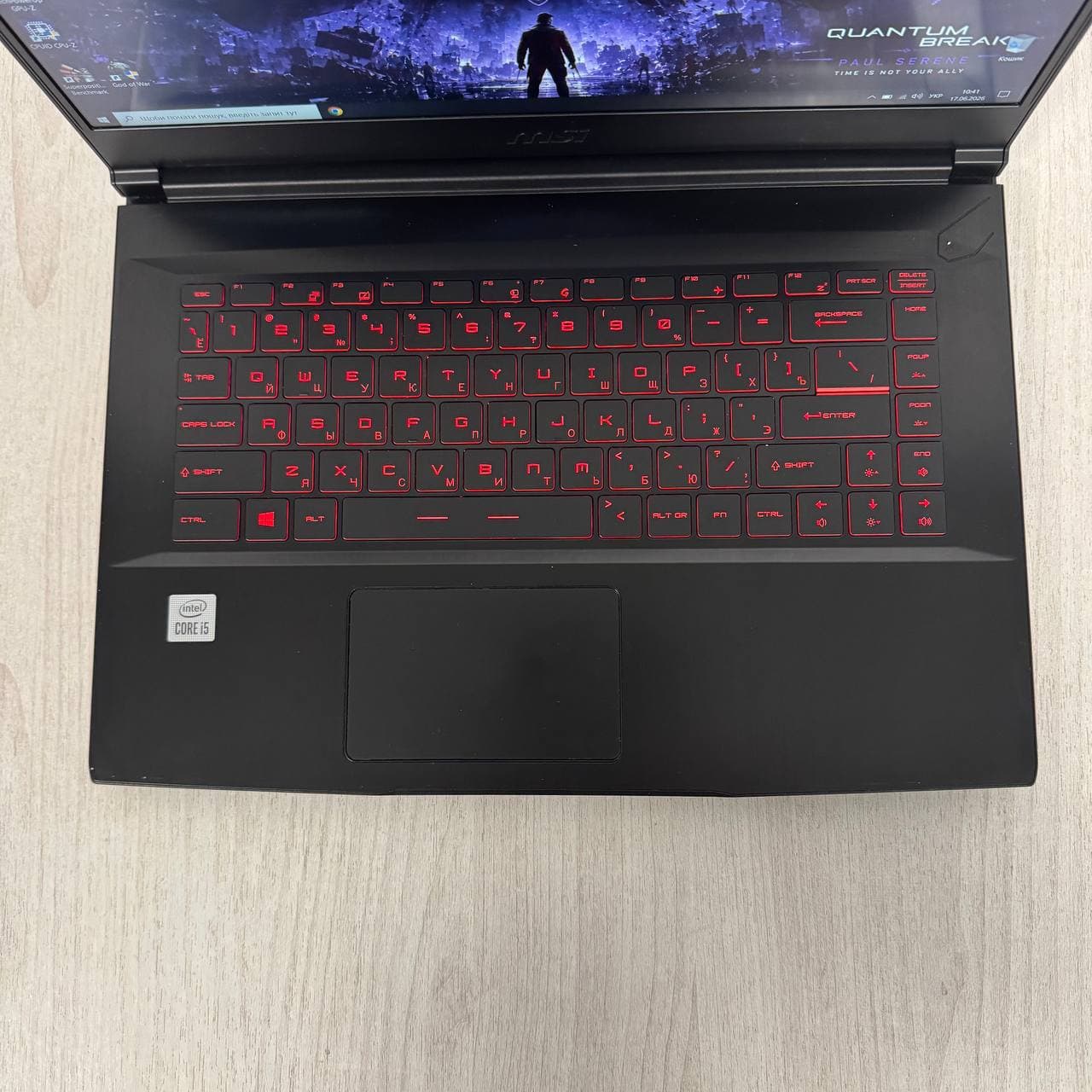 MSI GF65 Thin 10UE Intel Core i5-10200H RTX 3060 - фото 3