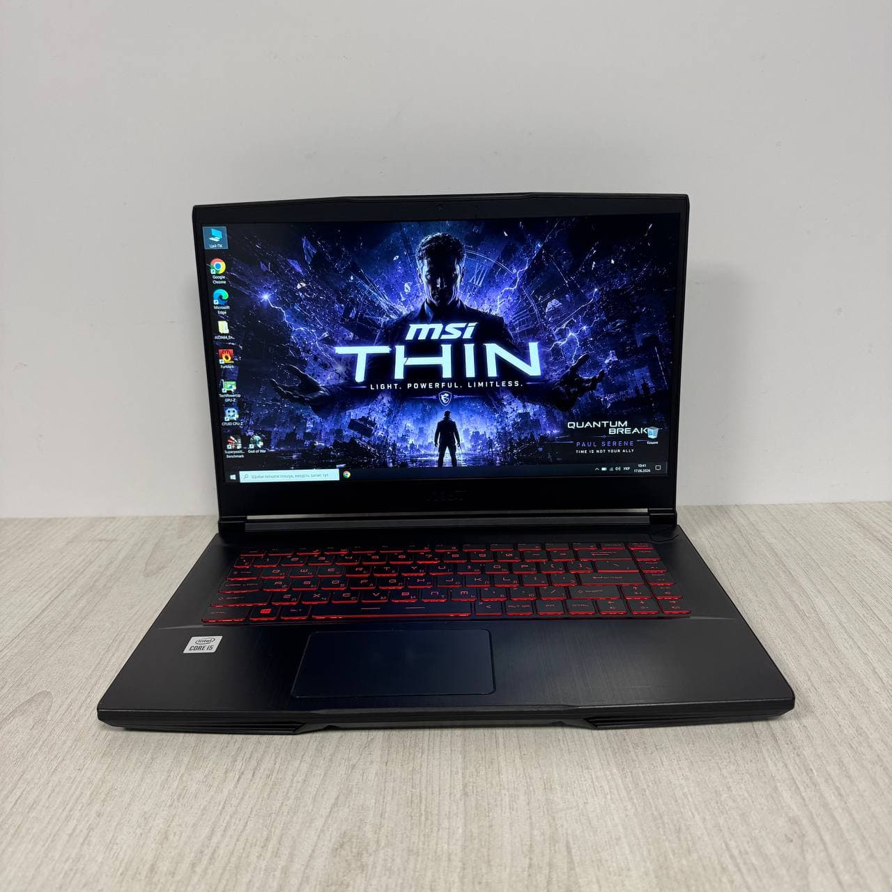 MSI GF65 Thin 10UE Intel Core i5-10200H RTX 3060 - фото 1