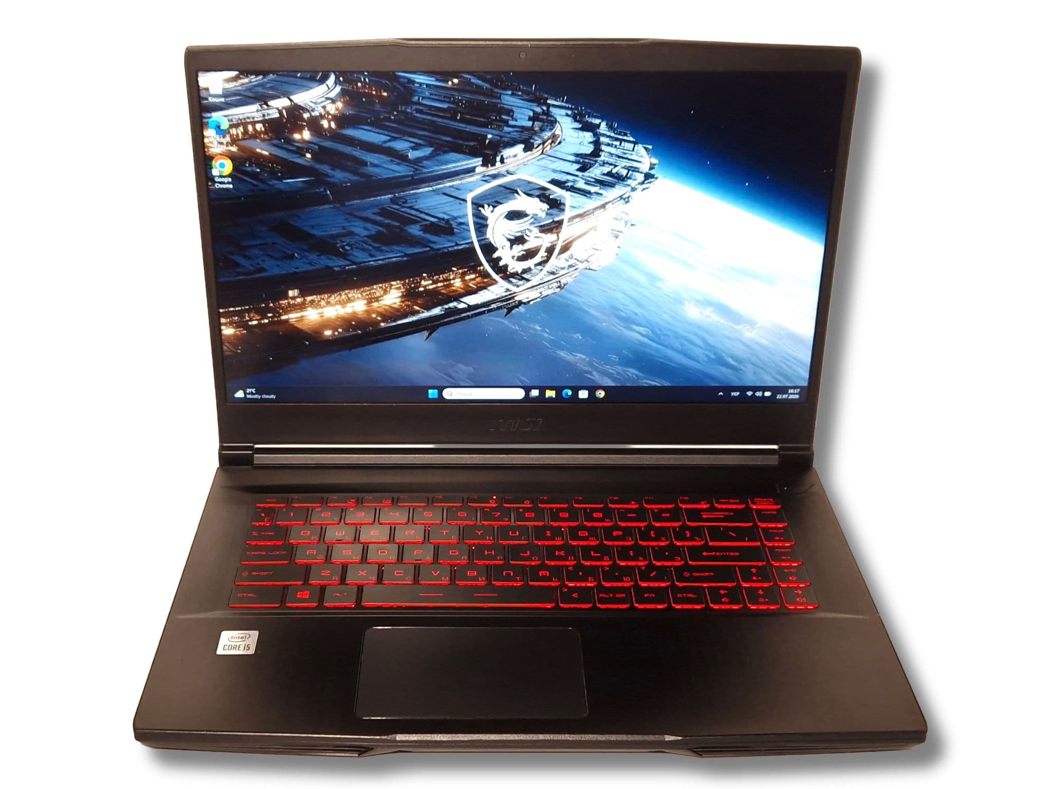 Ігровий ноутбук б/у MSI GF65 Thin 15.6 IPS 144Hz Core i5-10500H 16/512 RTX 3060 6Гб  - фото 6