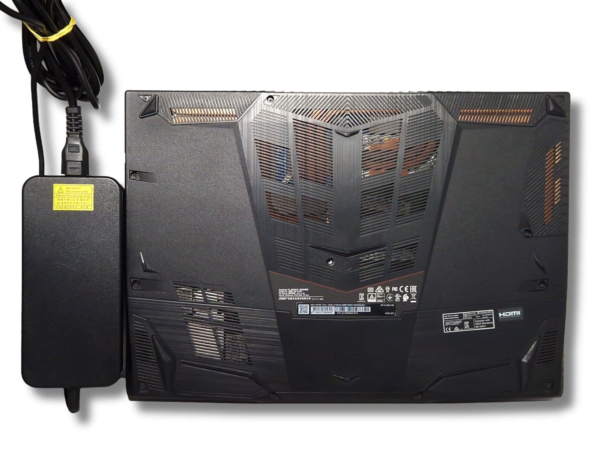 Ігровий ноутбук б/у MSI GF65 Thin 15.6 IPS 144Hz Core i5-10500H 16/512 RTX 3060 6Гб  - фото 5