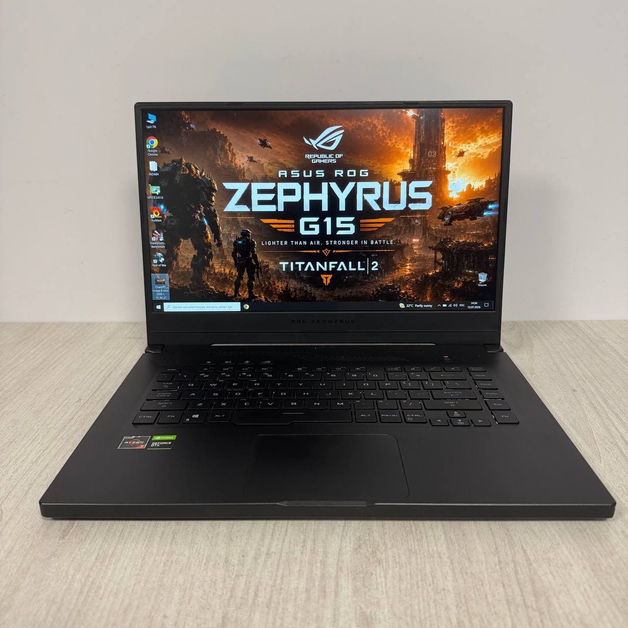 Asus ROG Zephyrus G15 GA502DU - фото 1