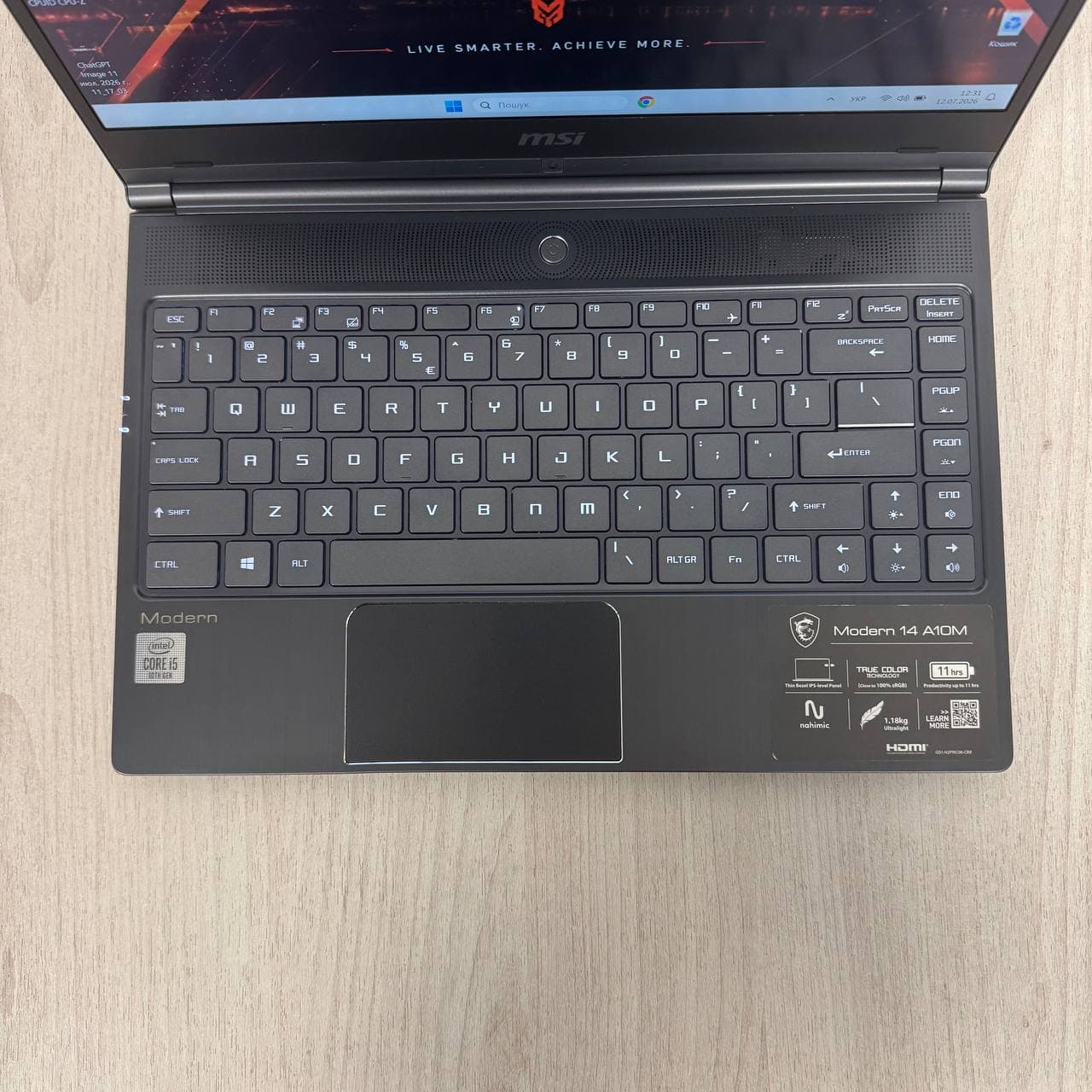 MSI Modern 14 A10M - фото 2