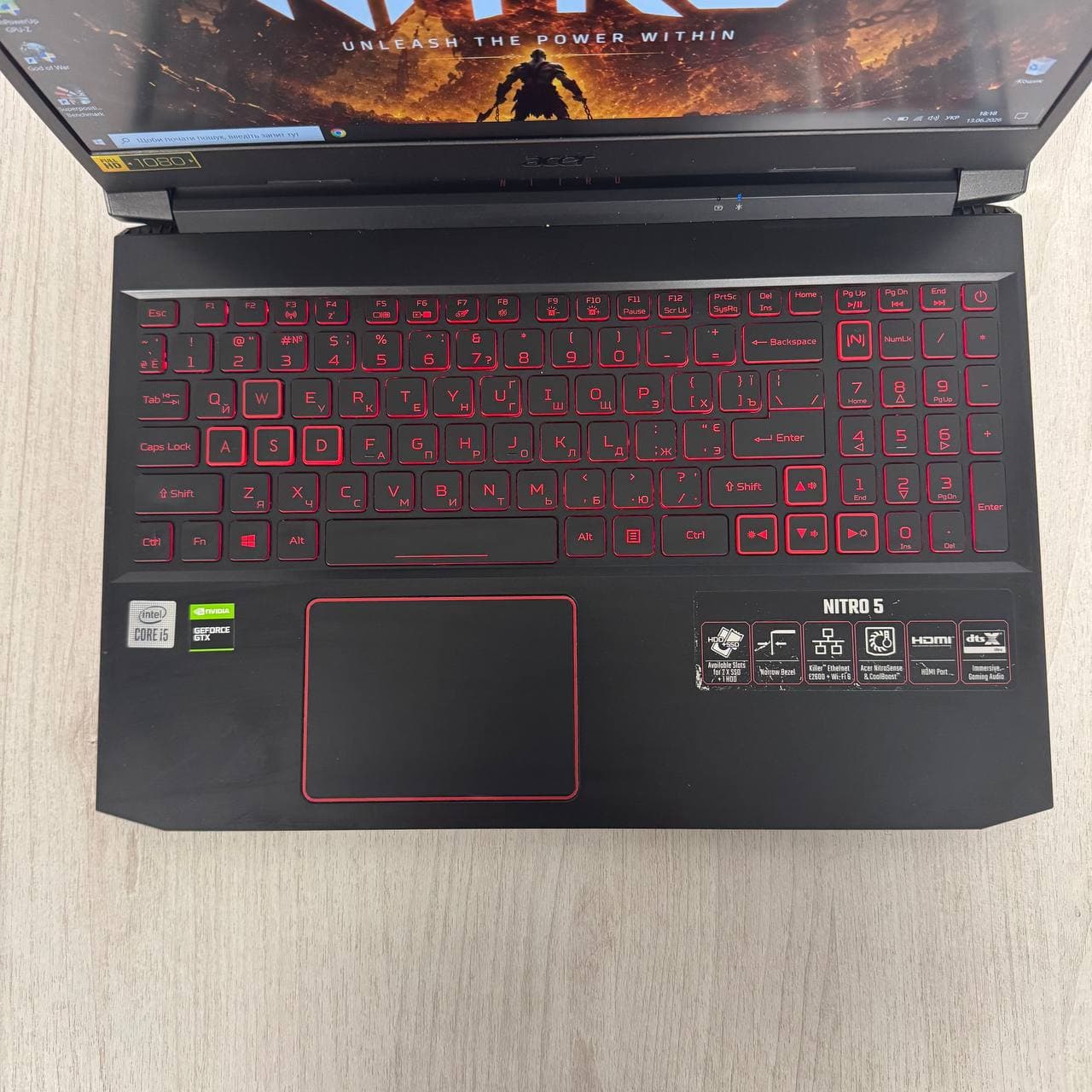 Acer Nitro 5 AN515-57 GTX 1650 - фото 2