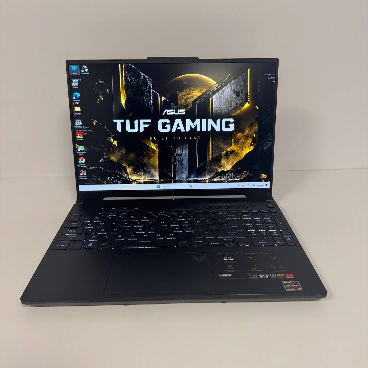 Asus TUF A16 FA617NS 16.0" FHD+ 165Hz Ryzen 7 7735HS 165/1TB RX 7600