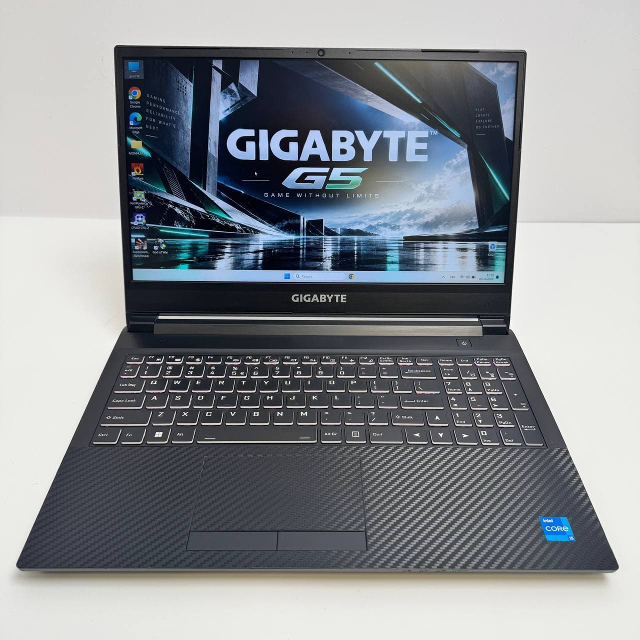 Gigabyte G5 GD 15.6" FHD 144Hz Core i5-11400H 16/512 RTX 3050 4GB