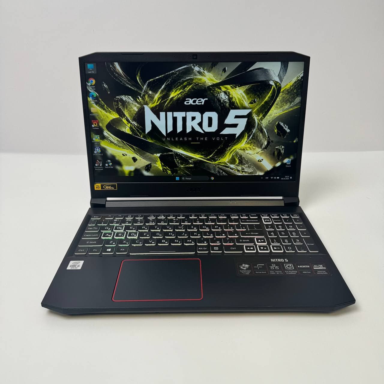 Acer Nitro 5 AN515-55 15.6" FHD 144Hz i5 10300H 8/512 RTX 2060 6GB