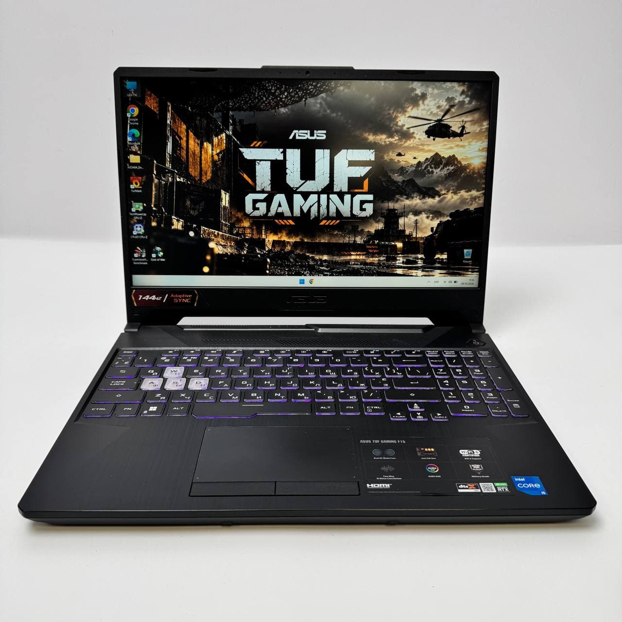 Asus TUF Gaming F15 FX506HC 15.6" FHD 144Hz Core i5-11400H 8/512 RTX 3050 4GB