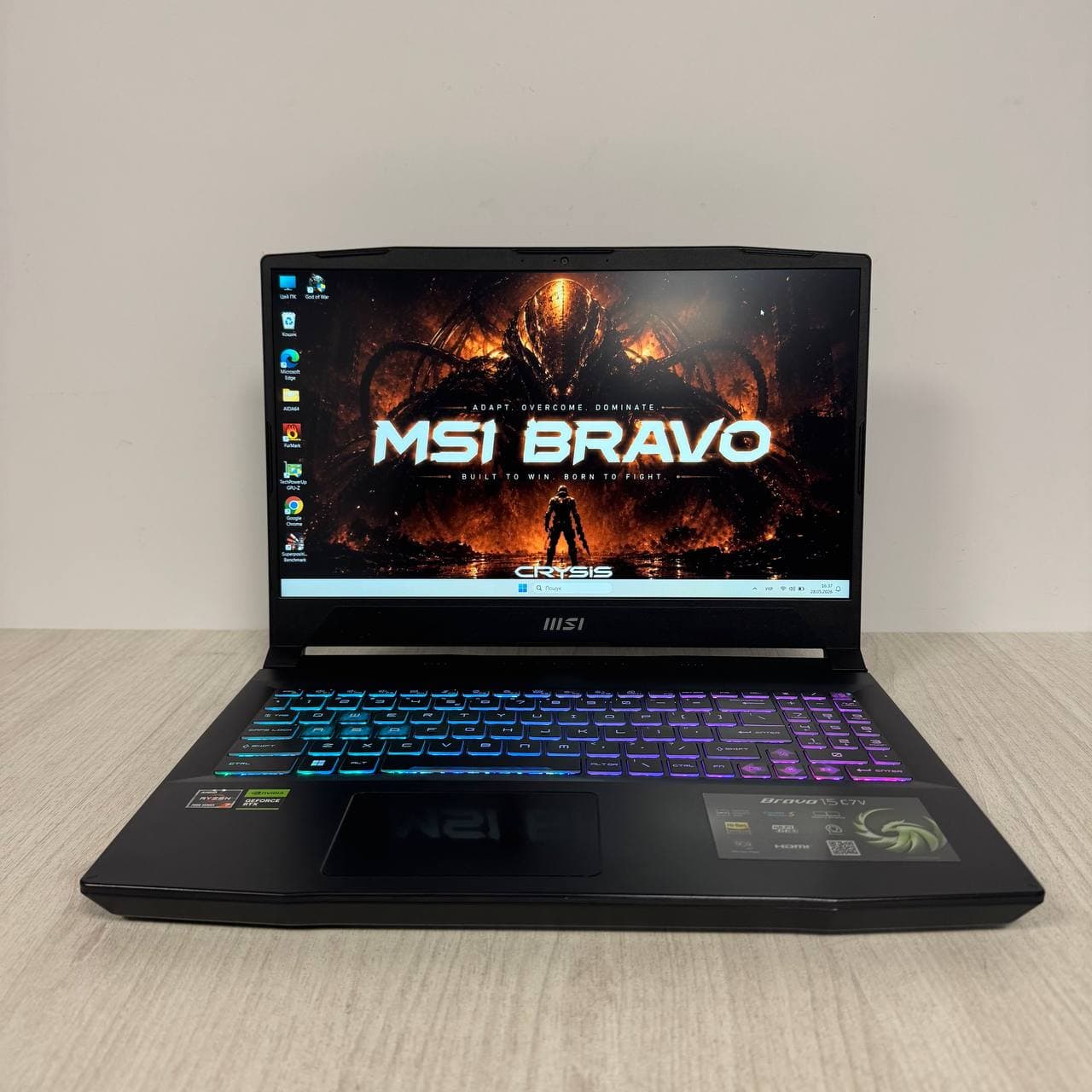 MSI Bravo 15 C7VFK - фото 1