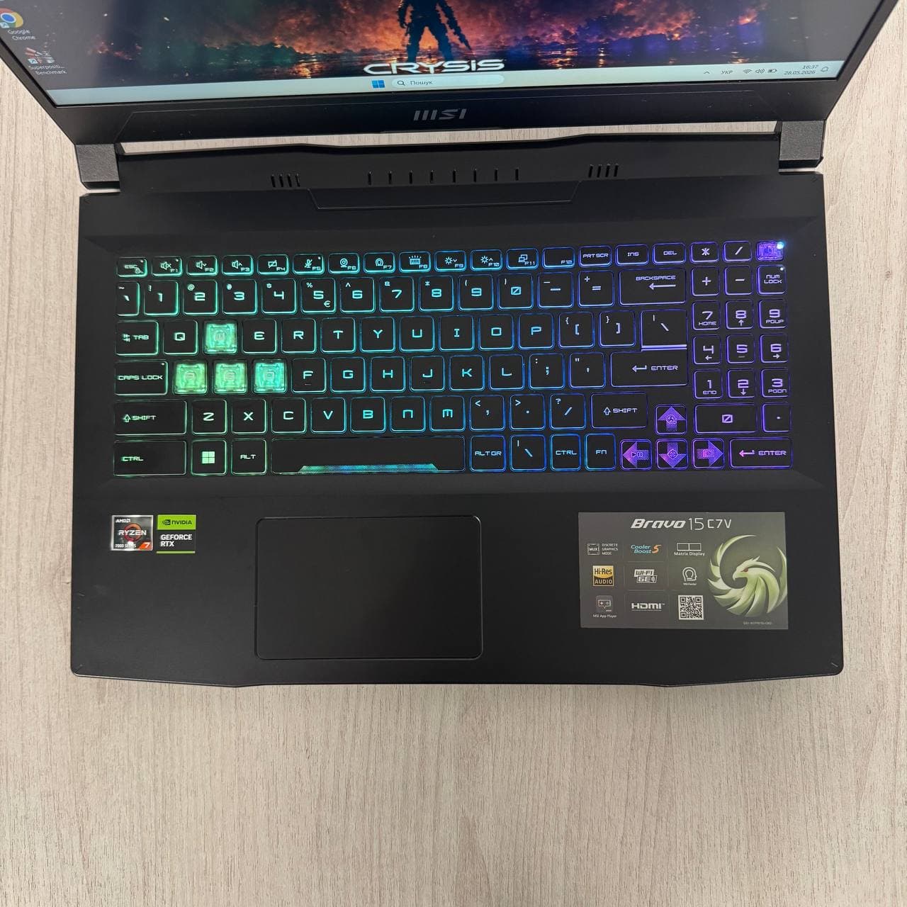 MSI Bravo 15 C7VFK - фото 2