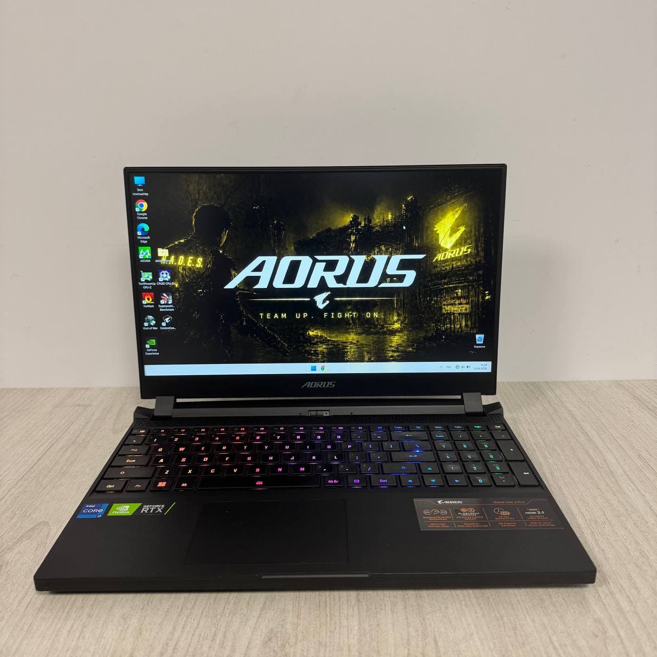 Gigabyte Aorus 15P XD - фото 1