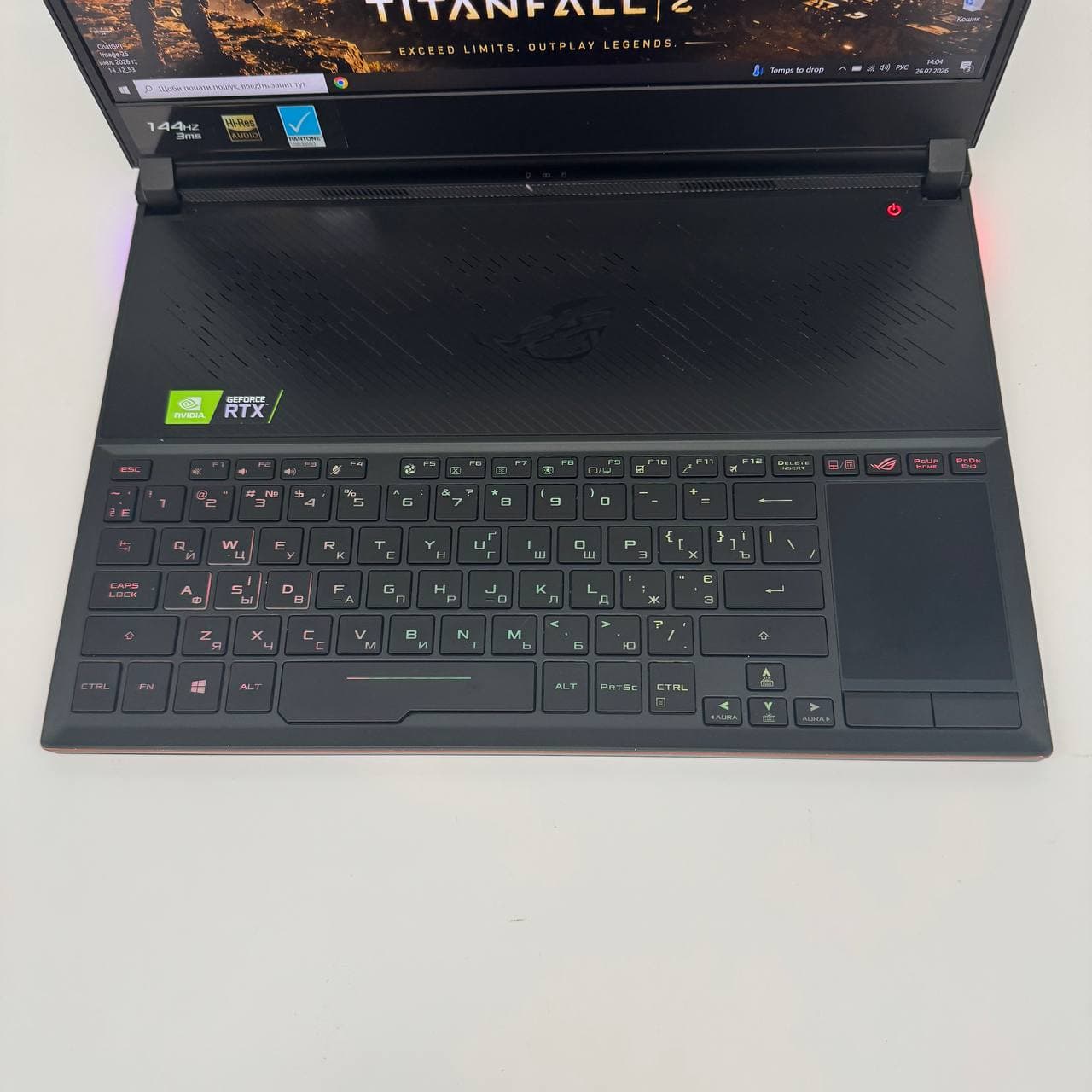 Asus ROG Zephyrus S15 GX531GX 15.6" 165Hz Core i9-9980HK 24/1024 RTX 2080 8GB - фото 2