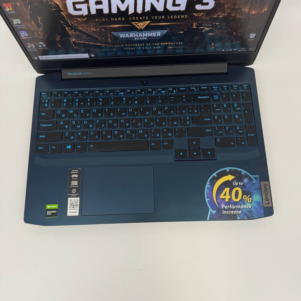 Lenovo IdeaPad Gaming 3 15IMH05 15.6" i5-10300H 8/256 GTX 1650 Ti 4GB - фото 2