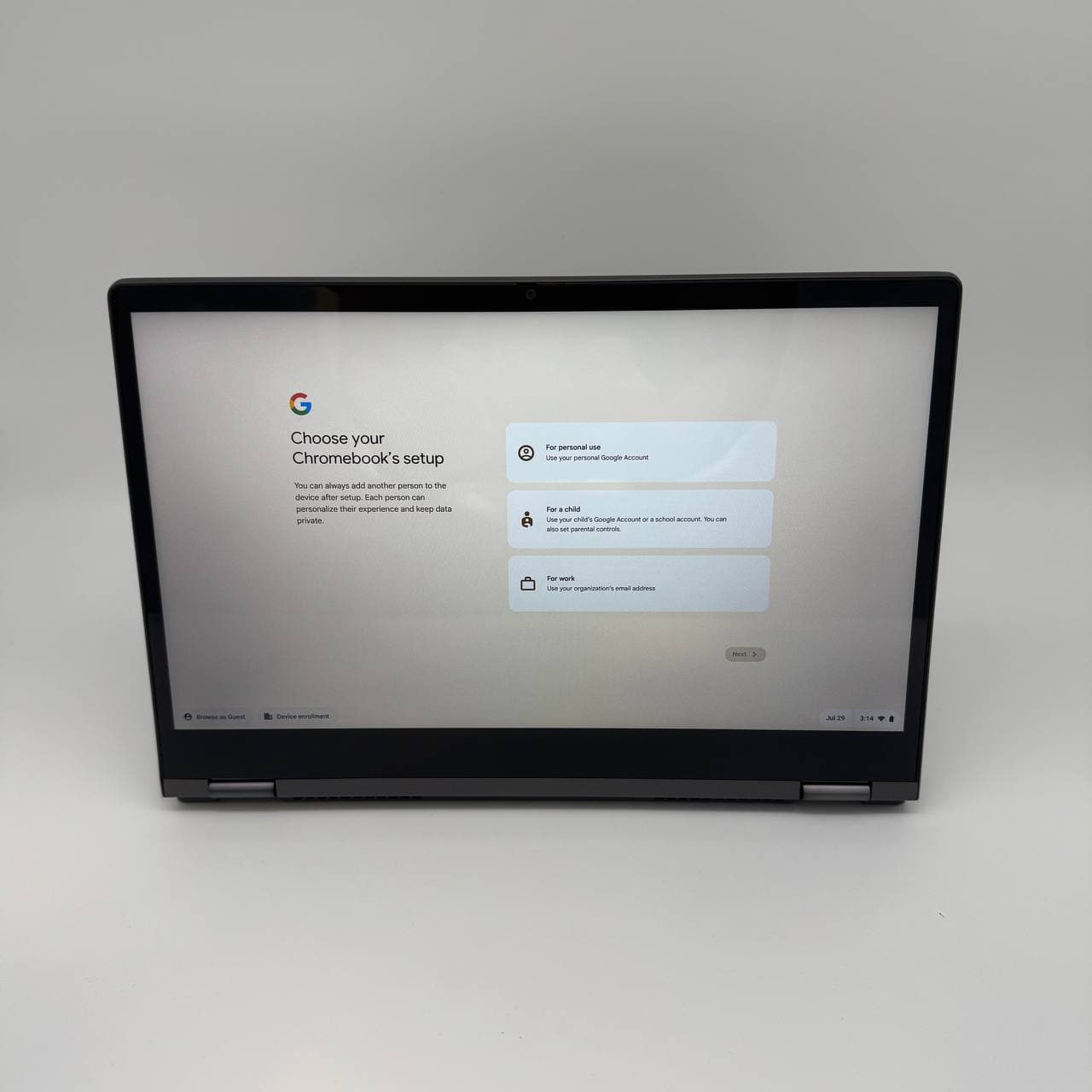 Lenovo ChromeBook IdeaPad Flex 5 CB 13IML05 x360 Touch 13.3" Core i3-10110U 4/64 - фото 7