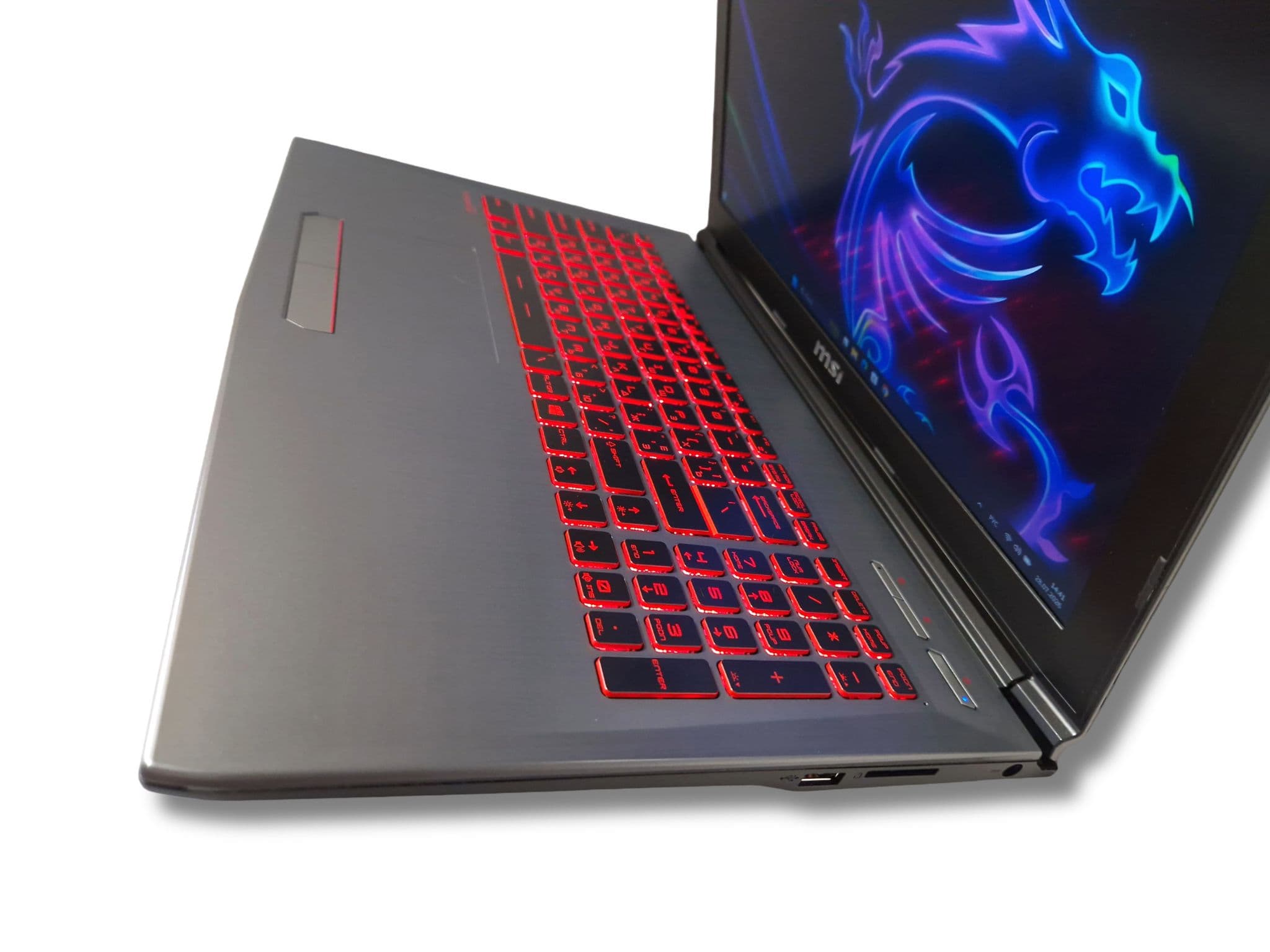 Ігровий ноутбук б/у MSI GV62 15.6 IPS Core i7-8750H 16/128+1Тб GTX 1050 Ti 4Гб - фото 2