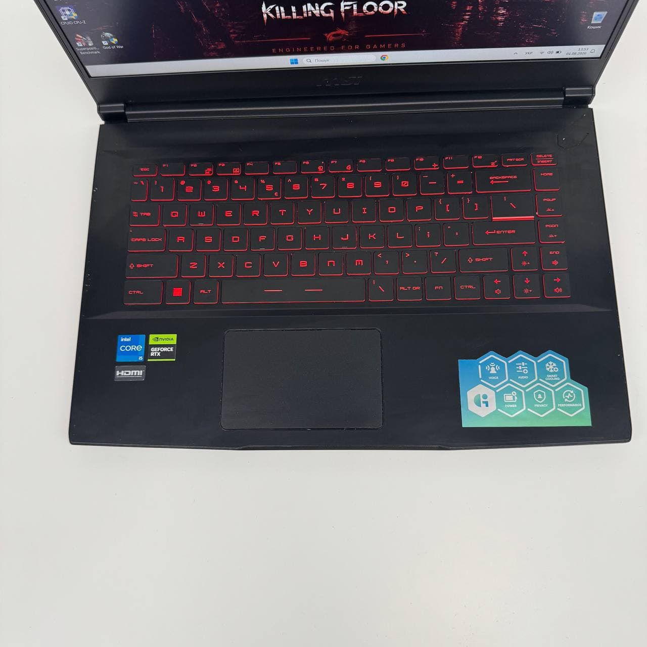 MSI Thin GF63 11UC 15.6" 144Hz Core i5-11400H 8/256 RTX 3050 4GB - фото 2