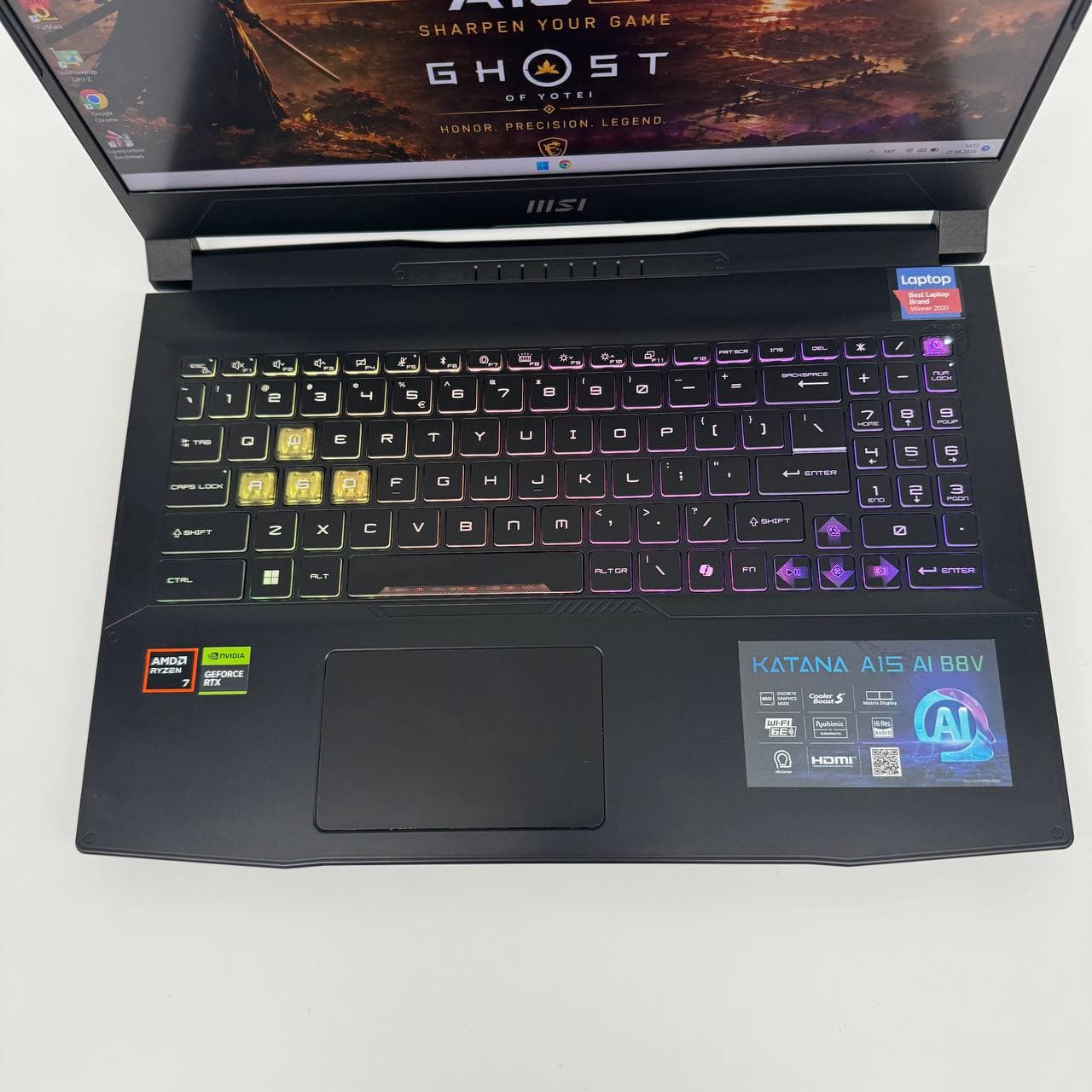 MSI Katana A15 AI B8VG 15.6" 165Hz Ryzen 7 8845HS 16/512 RTX 4070 8GB - фото 5