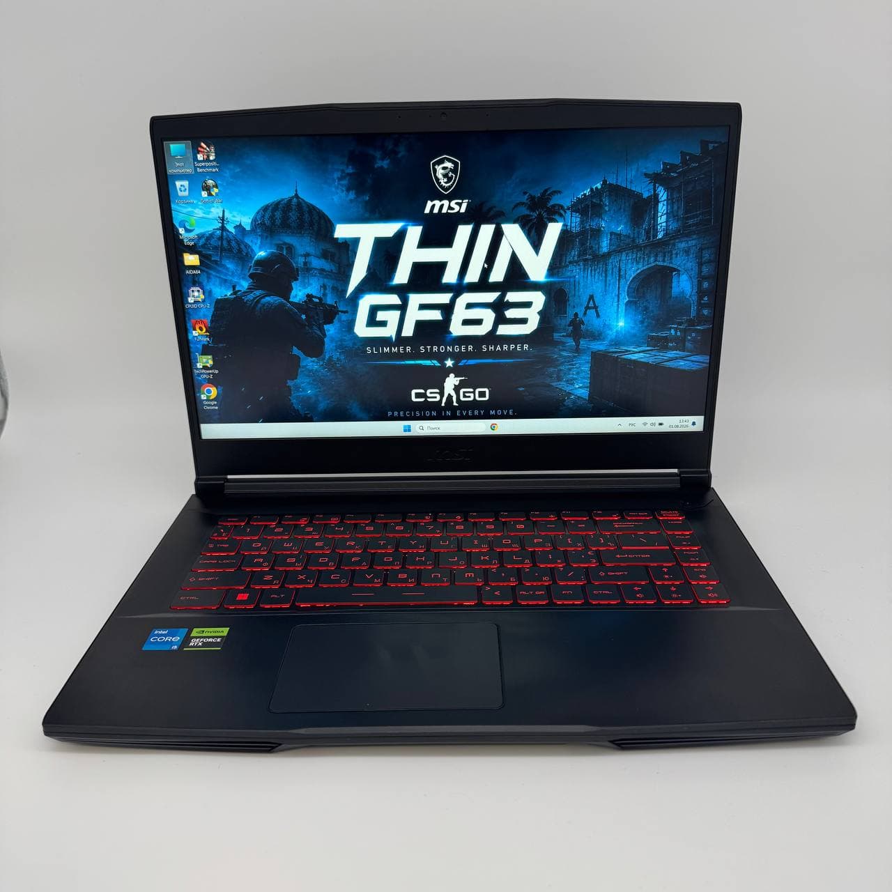 MSI Thin GF63 12UC 15.6" 144Hz i5-12450H 16/512 RTX 3050 4GB