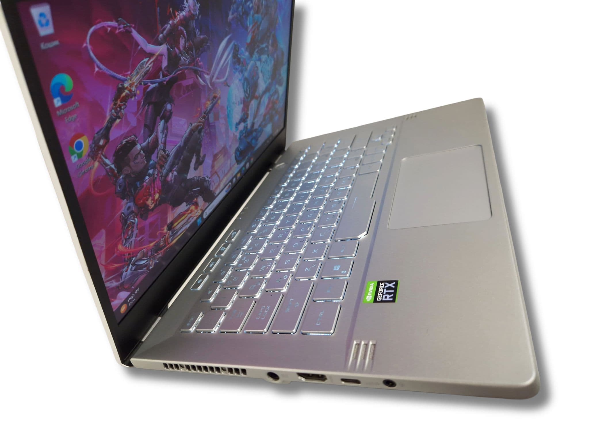 Ігровий ноутбук б/у Asus ROG Zephyrus G14 GA401QM 14" 144Гц sRGB 100% Ryzen 7 5800HS 16/512Гб SSD RTX 3060 6Гб - фото 3