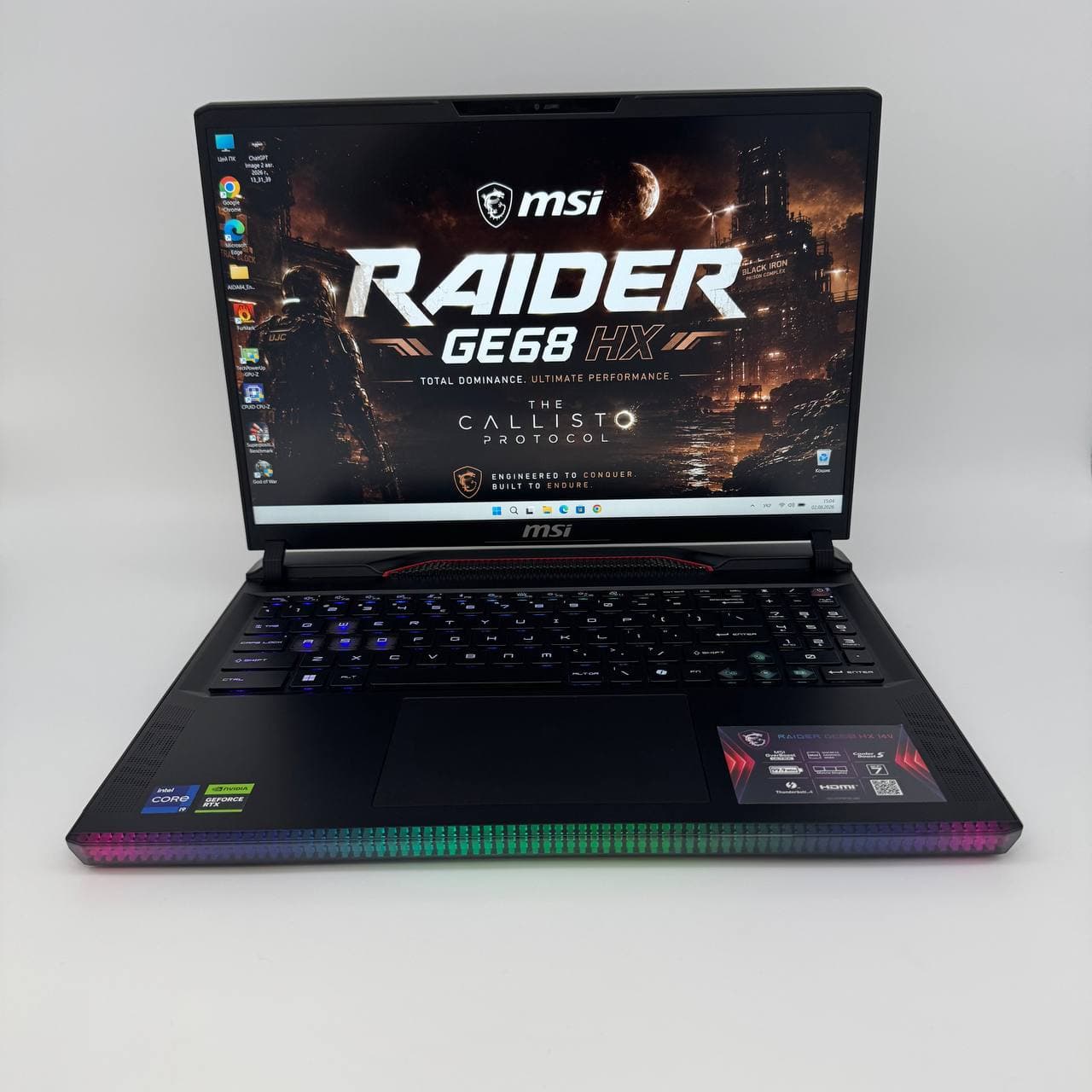 MSI Raider GE68 HX 14VGG 16.0" 144Hz Core i9-14900HX 16/512 RTX 4070 8GB - фото 1