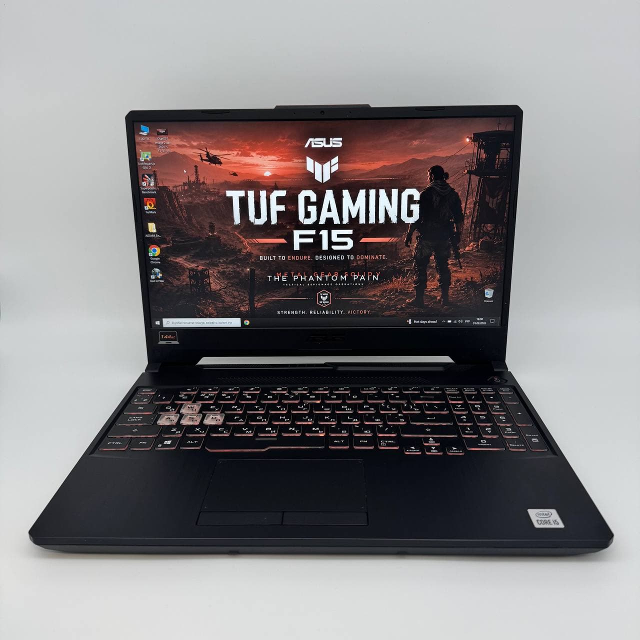 Asus TUF F15 FX506LHB 15.6" 144Hz Core i5-10300H 8/512 GTX 1650 4GB - фото 1