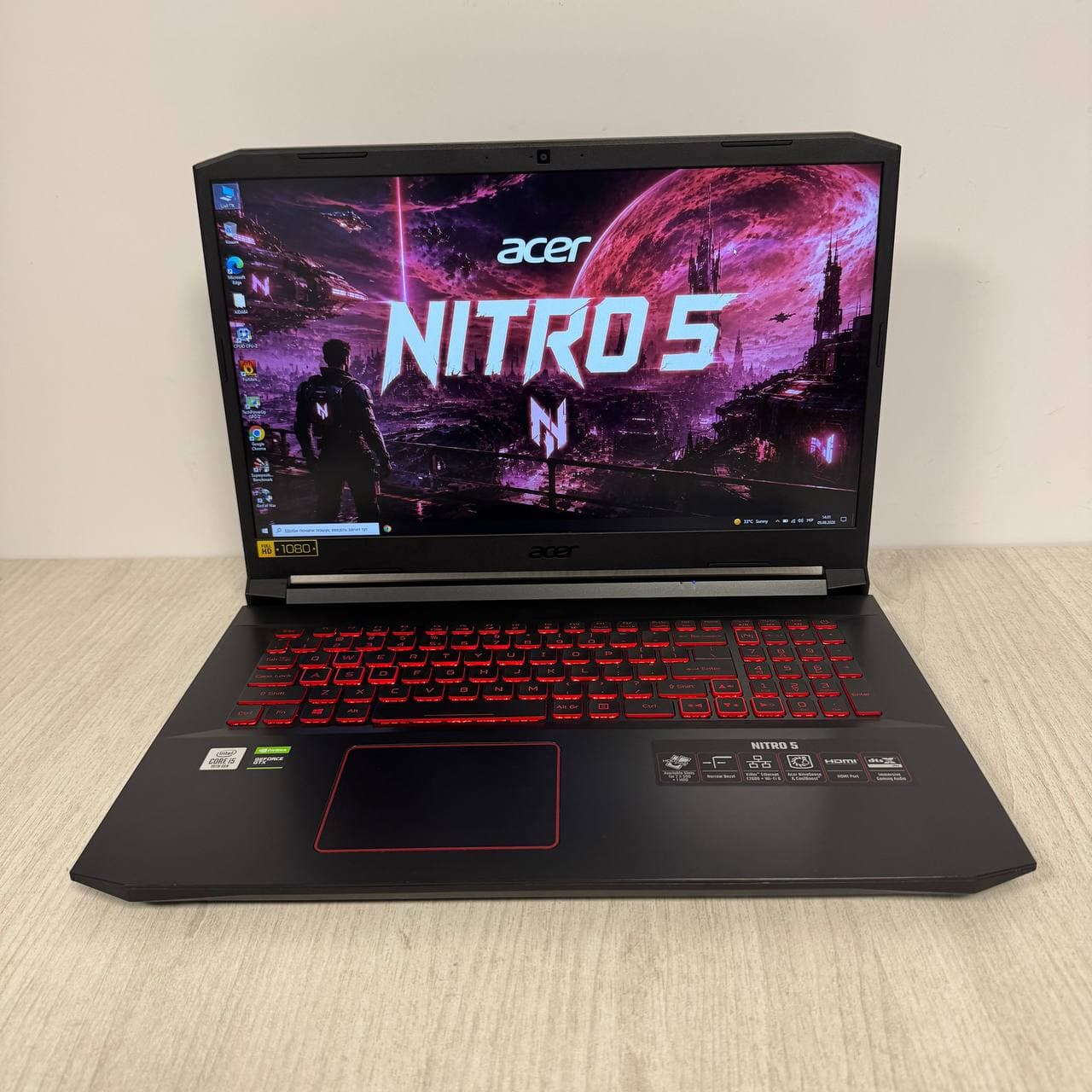 Acer Nitro 5 AN517-52 17.3" Core i5-10300H 8/256 GTX 1650 Ti 4GB - фото 1