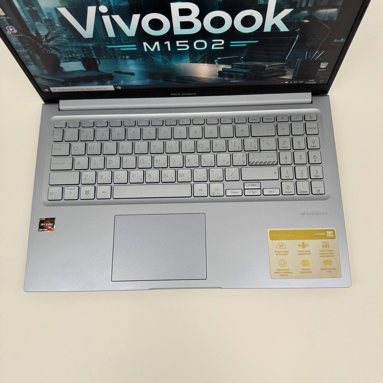 Asus VivoBook 15 M1502IA 15.6" Ryzen 7 4800H 16/512 - фото 2